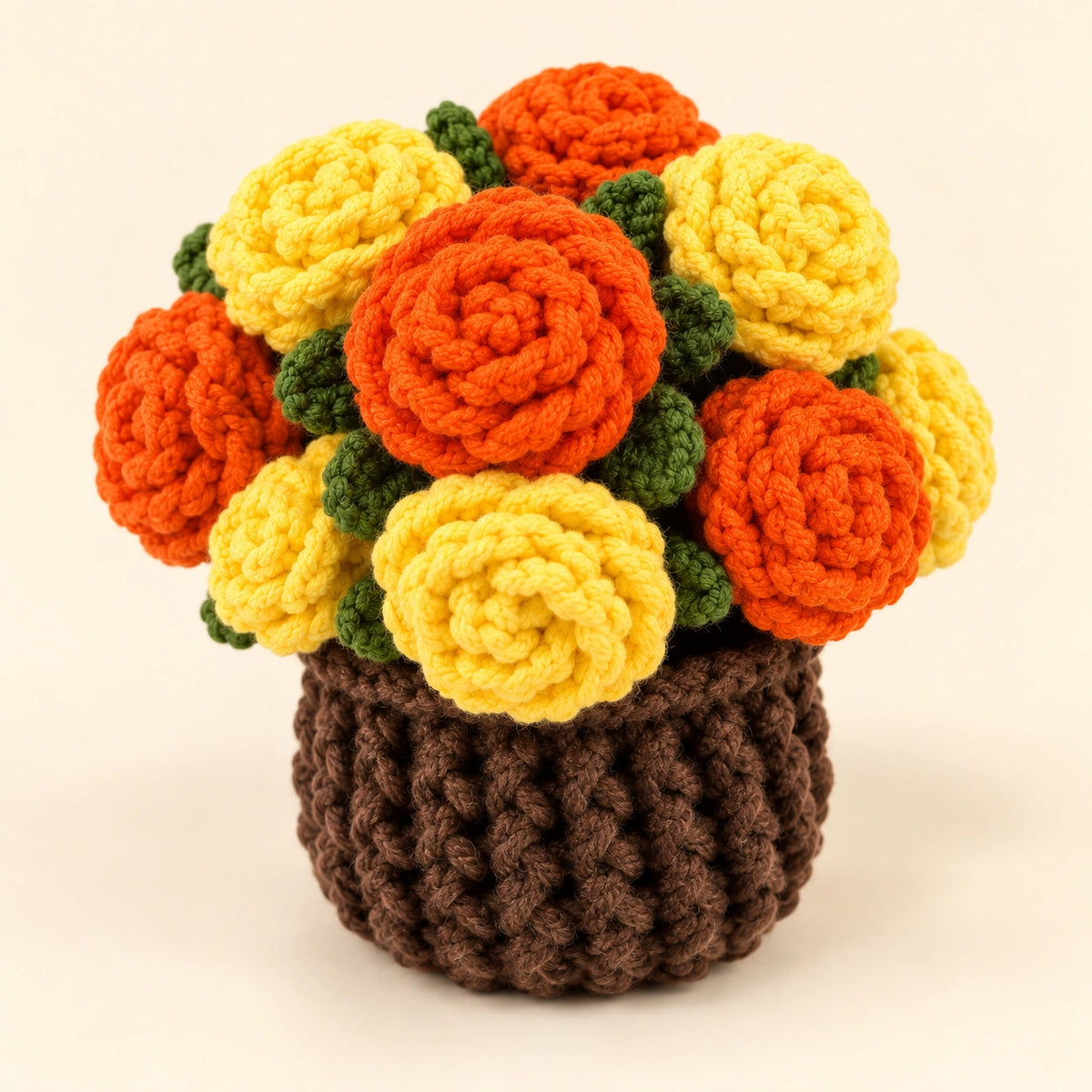 Orange & Yellow · Bouquet form