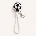 Handmade Crochet Soccer Ball Charm